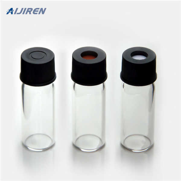 <h3>Aijiren Tech™ Screw Top Vials 2mL Amber 8mm Finish, Pk </h3>
